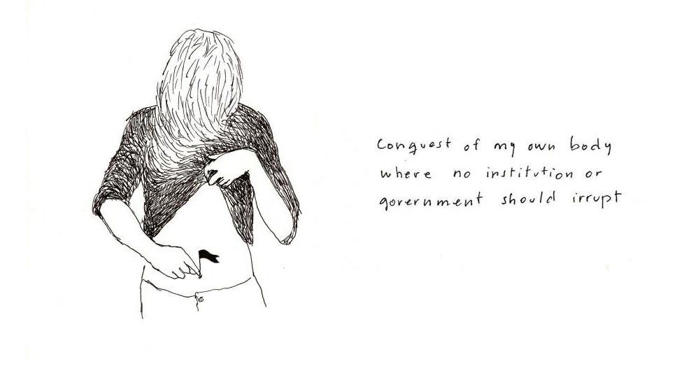 Nonument sergisinde dikkatimizi çeken Alicia Kopf; bireysel kazanım ve kayıplarını sergiliyor. bit.ly/fetih_gunlukler