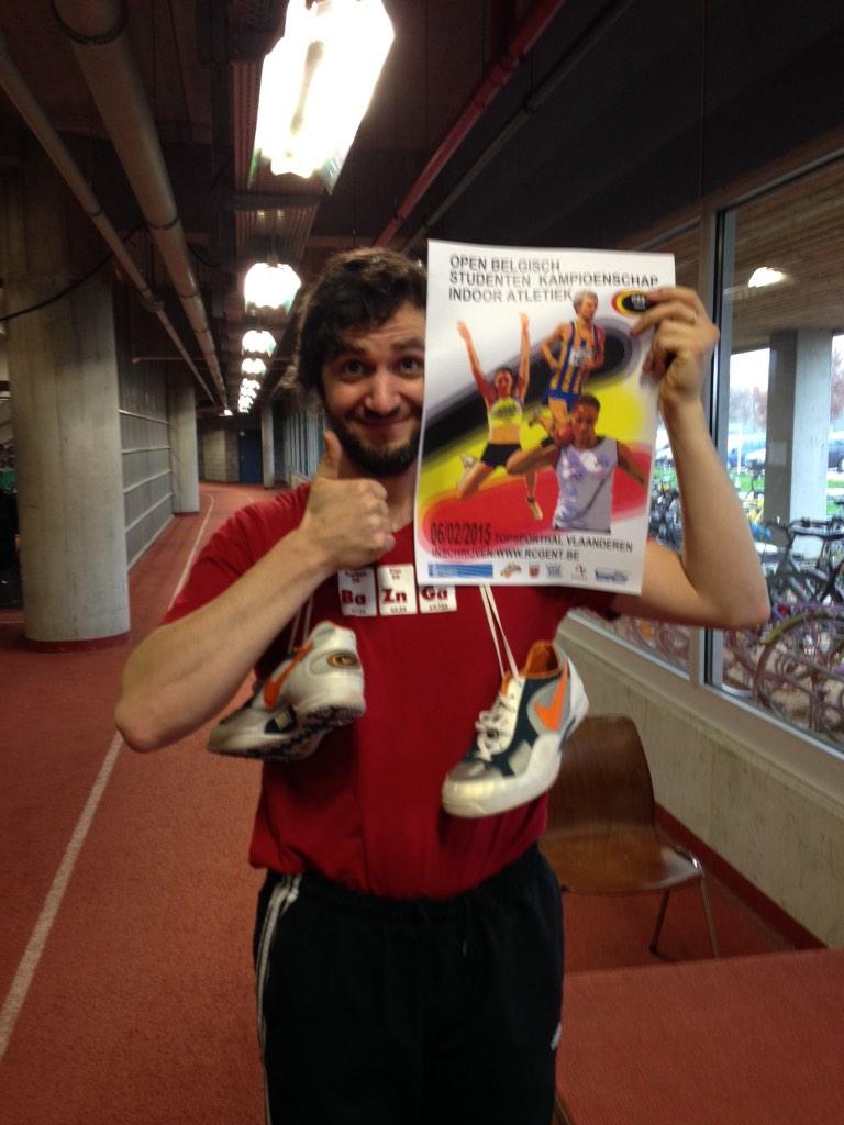 maximvanbaarle's tweet photo. Bazinga @lievenscheire thx For the support!! #OBSK2015 #scheire #topsporthalvlaanderen #ugent #kuleuven #Howest http://t.co/yubKrEZCDY