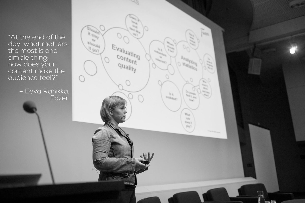 Toimistolla koetaan perjantaihuumaa. Myös #ncf14-tapahtumassa opimme @eevarahikka @FazerSuomi että fiilis on tärkein.