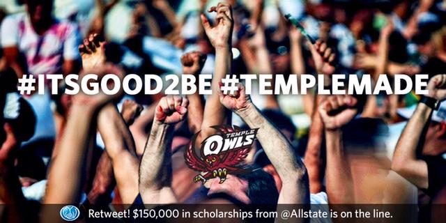 TempleOwls tweet picture