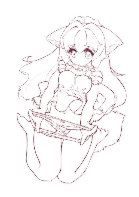 冬コミは色んな作品の耳っ子をかき集めた感じのカラー本を製作中です。こちらはQ-X様の「こころリスタ」よりミューティさん。もっふもふで可愛い! 