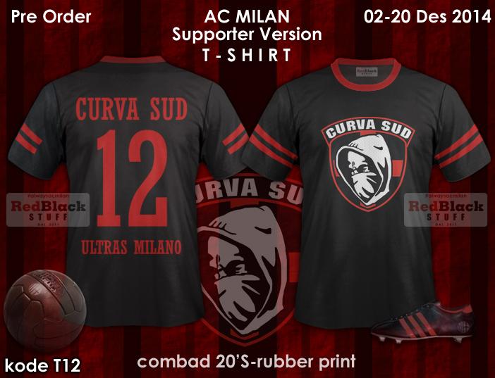 RedBlack_StuFF's tweet photo. P.O Tshirt Supporter Version, penghargaan bwt pemain ke 12 di tribun selatan
Minat hub CP di bio
cc @JualanMilan http://t.co/molqKCQ7dl