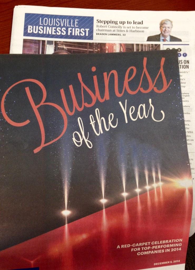 BFLouisville's tweet image. Extra extra! Our Business of the Year publication is out. Make sure to grab a copy! #LBFbizofyear