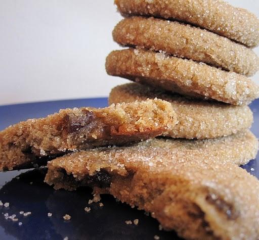 egg nog macaroons - cherry/cranberry bundt cake - triple ginger cookies