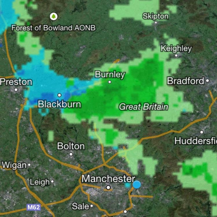 Oldham Weather on Twitter "Another few wintry showers spreading down