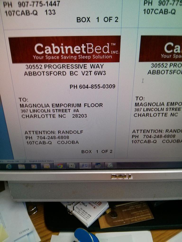 #northcarolina #SouthCarolina #cabinetbed #spacesaver #madeincanada is on it's way @MagnoliaEmporia