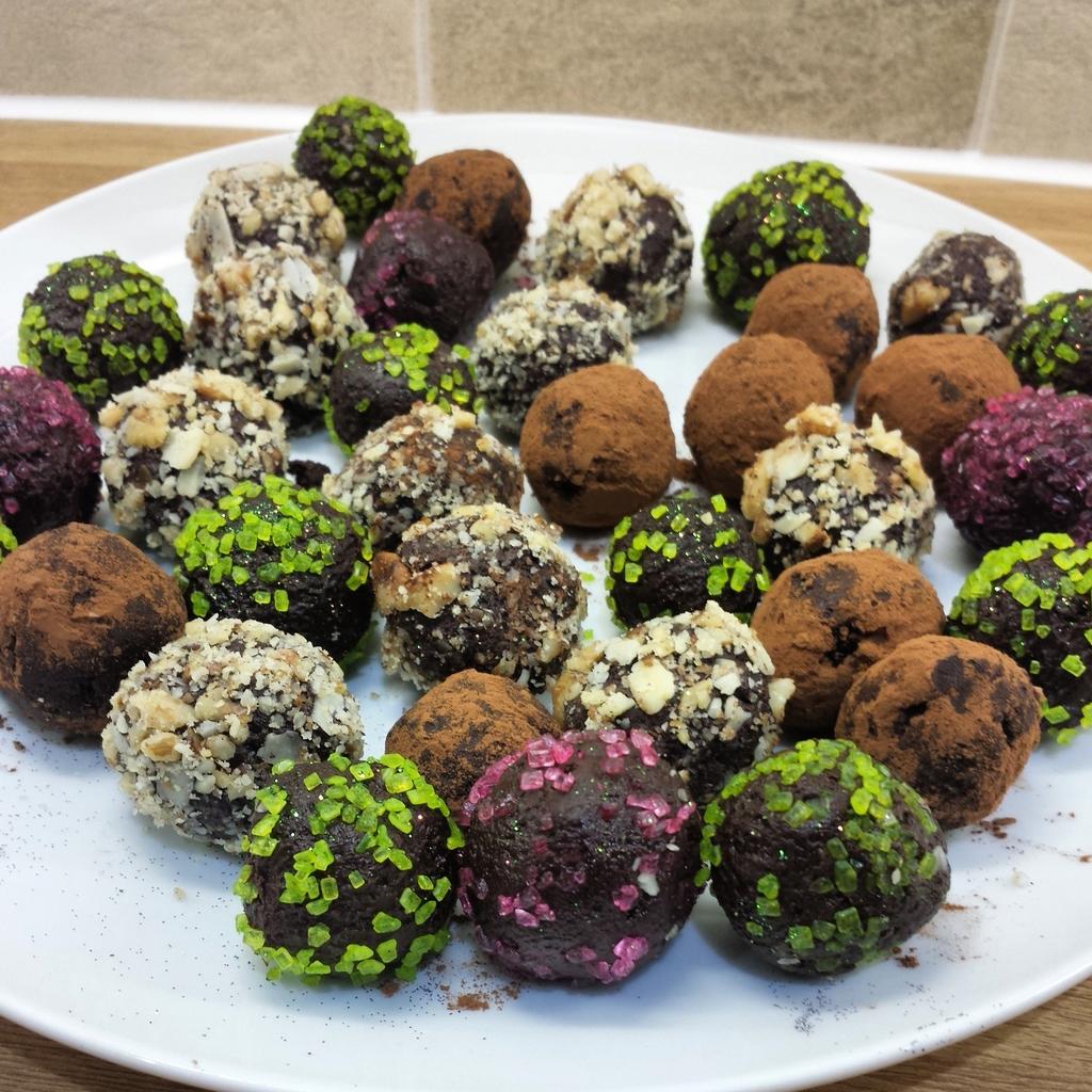 HandmadeByHan's tweet image. Handmade truffles yum yum!