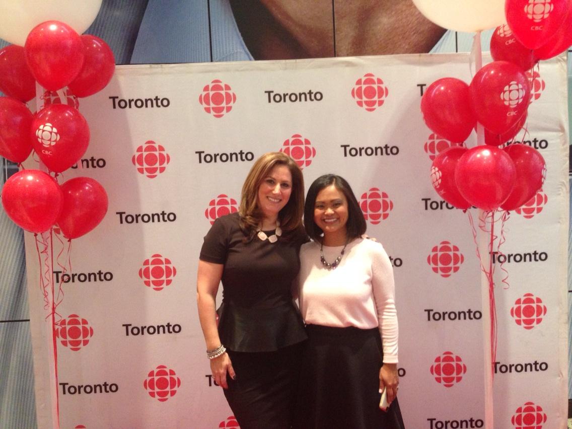CBCToronto's tweet photo. RT @cbclucy: Come see some if your fav @CBCToronto team in #CBCatrium for #CBCSOTS http://t.co/k9jumbnC3s