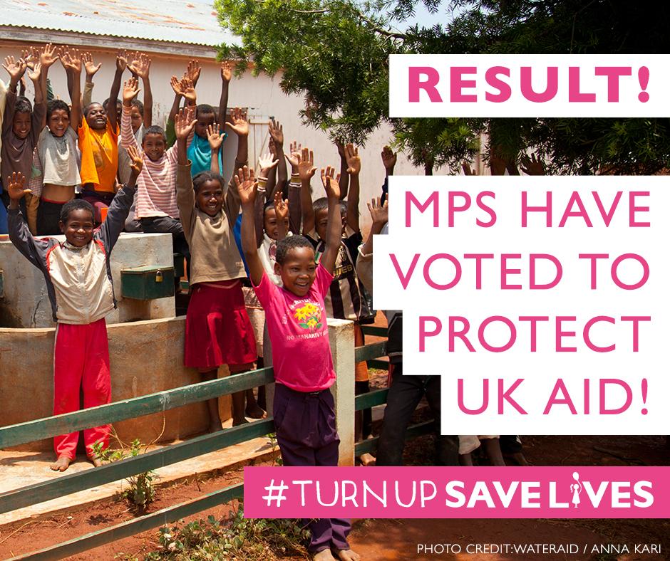 andrewwalsall's tweet photo. Thanks to 146 MPs who voted for the 0.7 aid bill! We're closer to protecting UK aid &amp; saving lives. http://t.co/R0v2cNjF8w #turnupsavelives