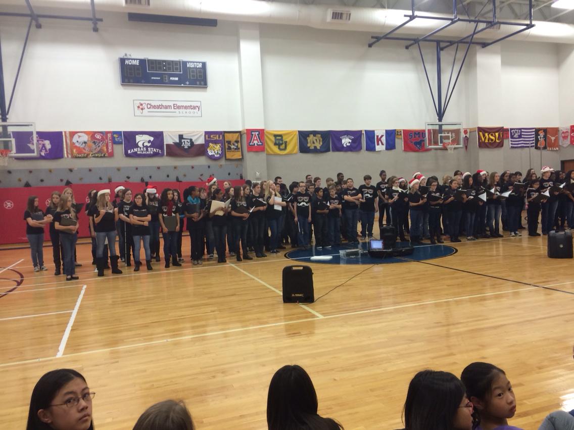 CheathamKLB's tweet image. Curtis choir what a musical treat for us!!