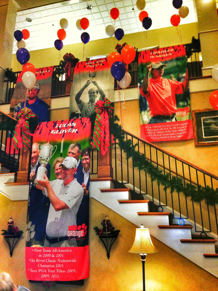 Great time last night celebrating <a href="/ClemsonMGolf/">Clemson Men's Golf</a> at the <a href="/TigerGolfGather/">Tiger Golf Gathering</a> - looking forward to 2015 and beyond!