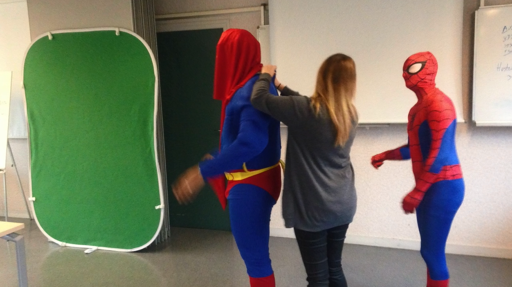 AENC_Challenge's tweet photo. Être un super héros ça se prépare ! Making-of du tournage #BPT42014 http://t.co/nrnYKS8a7n