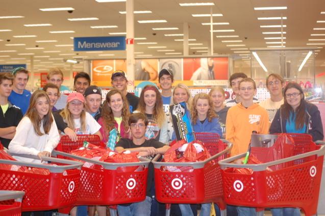 Angel tree shopping!