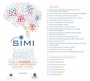 AleMRV_'s tweet photo. XXIII SEMANA DEL INTERVENCIONISMO MINIMAMENTE INVASIVO 11y12Dic BsAs org por @ENERI_BSAS cc @SAGRADA_BSAS #SIMI2014 http://t.co/5eWU1hpiDF