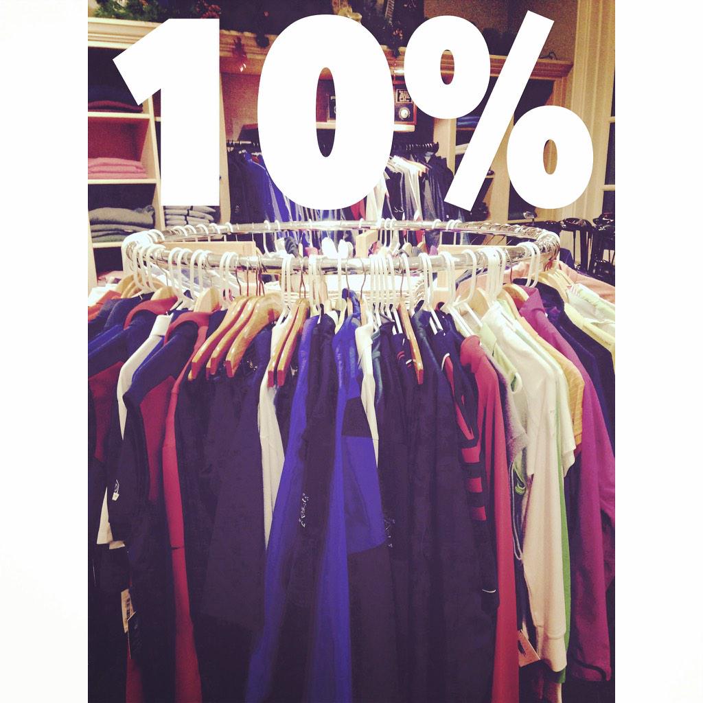 Additional 10% off Member Price on all Sale Rack Items starting Today to the end of the Month. #25DaysOfHolidayCheer