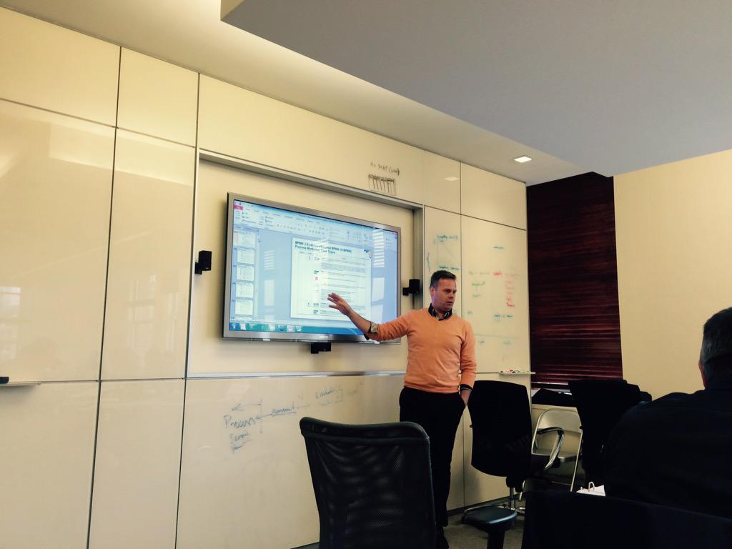 Prof von Rosing on business process model with notations #bpmhandbook #leadingpractice <a href="/LEAD_Standards/">LEADing Practice ®</a>