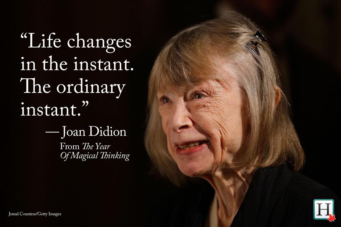 Happy 80th birthday, Joan Didion, a woman who has taught us so much (and continues to every day). 