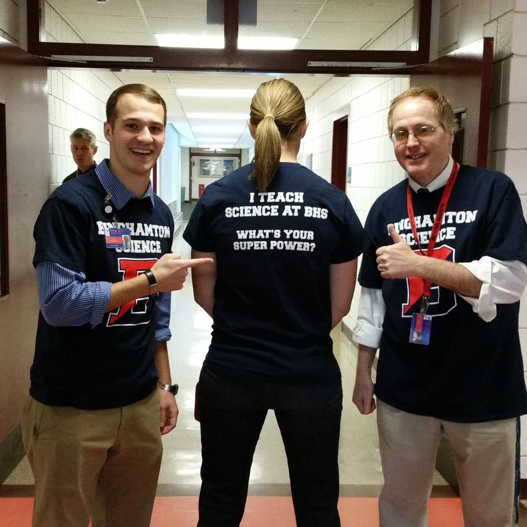 BCSDHighSchool's tweet photo. BHS Science teachers rock! http://t.co/Zkrg8IOs9n