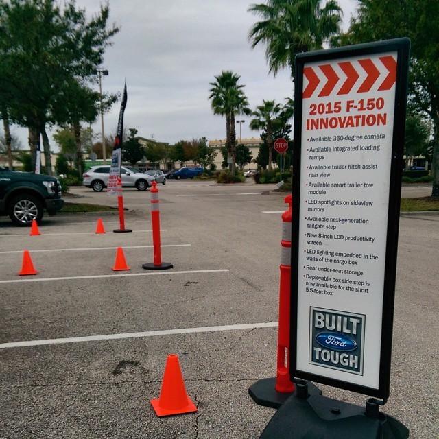jenvargas's tweet photo. From one heavy lift vehicle to another! Let the @Ford @F150_DriveTour begin! #F150Drive http://t.co/IayoLZPned http://t.co/sO1fJ3LgUK