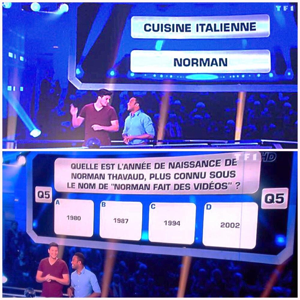 NormanDesVideos's tweet image. Perso j'aurais plutôt choisi cuisine italienne... #TF1 #MoneyDrop