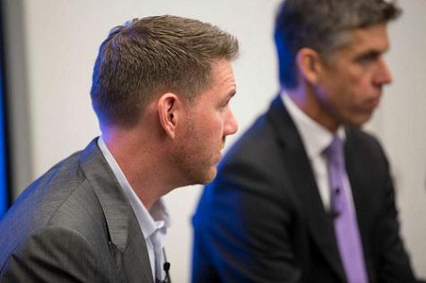 Infor's tweet photo. Day two of #InforCIO w/ Infor Presidents @D_Angove & @StephanScholl—Driving business change and growth effectively. http://t.co/nxbFDRtdAV