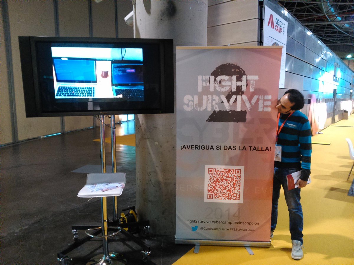 CyberCampGame's tweet photo. Encuentra a los autores del "EL LIBRO DEL HACKER" y consigue puntos extra en la batalla @CybercampEs #F2SurviveGame http://t.co/qgPUg2hIsb