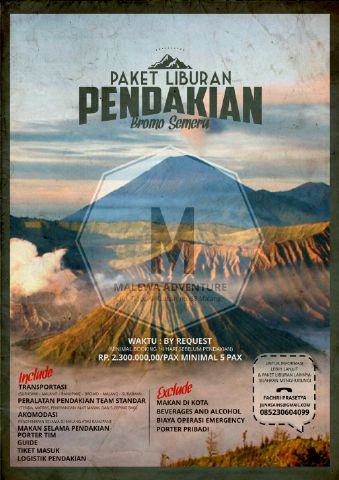 Yg mau liburan ke SEMERU dan BROMO ayo daftarkan diri anda segera!! Bisah melalui sy sendiri. #SEMERU #BROMO Wait Me!