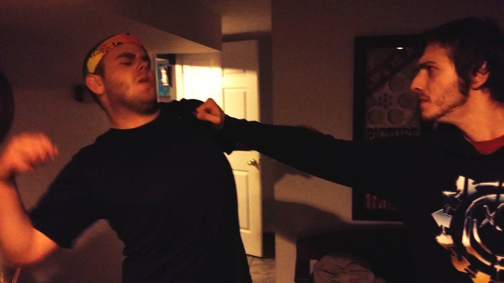 NickAlbinBand's tweet photo. BREAKING: Photos from #NickAlbinBandBrawl have been leaked http://t.co/ibPbbAt03o