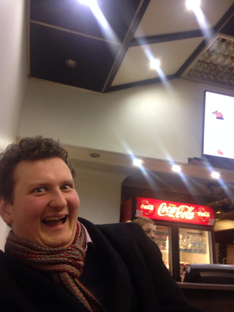 Pre gig Barbican express pizza. The options are endless