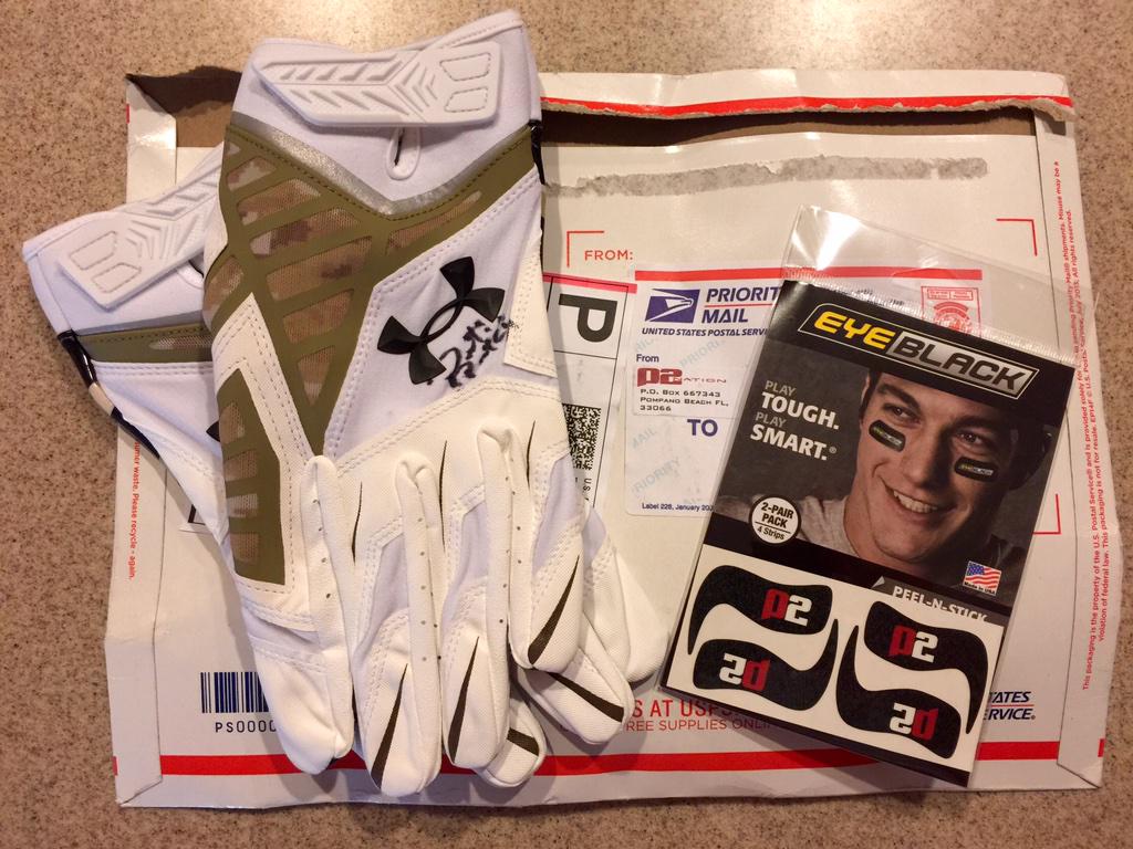 JBertoglio22's tweet image. Thanks again @RealPeterson21!  #SaluteToService #P2Nation #NoFlyZone #BestInTheBiz