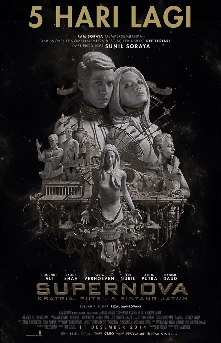 5 HARI LAGI! Film Supernova! Hanya di bioskop! Ini link Trailer... youtu.be/FOUHtX90Jgc