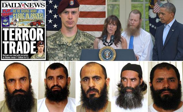 Bowe Bergdahl being charged with desertion and misbehaviour before the enemy