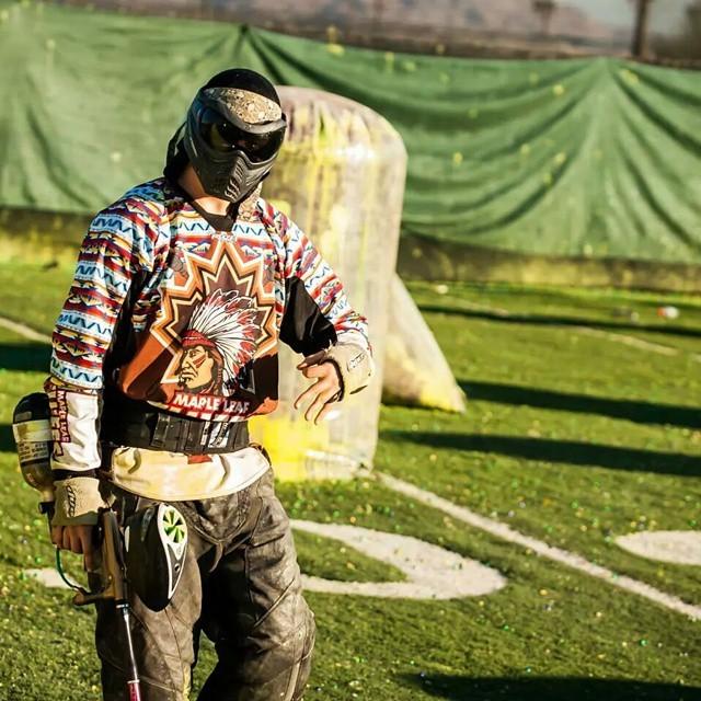 GotchaBC's tweet photo. Rep the set. #mankstar #m* #WCPPLVegas #mapleleafchiefs #paintball #paintballiskindagay http://t.co/otvNCADzNb
