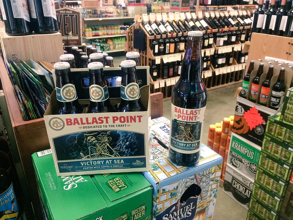 obryanswines's tweet photo. Six Packs, Single Bottles and 22 oz bottles are now @ #OBryans #BallastPoint Victory Sea #PorterwithCoffeeandVanilla http://t.co/L3zF5orgc4