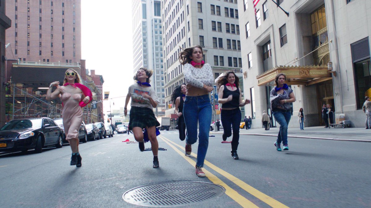 i_D's tweet image. .@freethenipple director @dolphinesco on running topless through New York city: bit.ly/1rWYvE1 #freethenipple