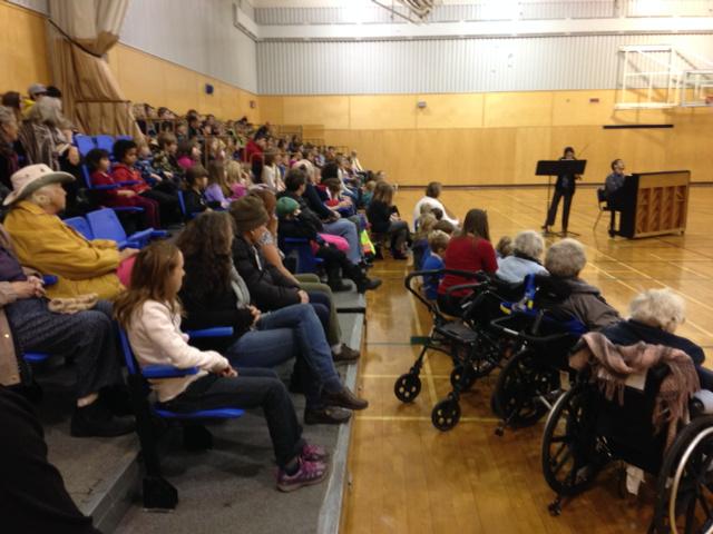 Concert was wonderful- happy to welcome our senior friends.