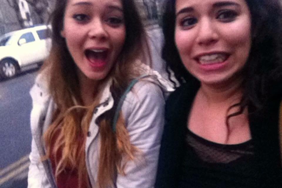 SlutStrut's tweet photo. RT @chloemurphs_: @GypsyPrincess69 the funniest walk of shame 🌈🍀 I miss Dublin and YOU http://t.co/zT0PRpxwde