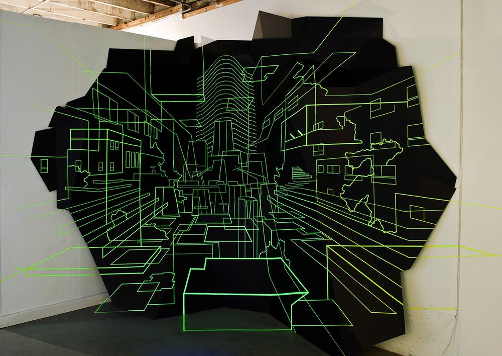 A_V_D_1's tweet photo. Perception based work by Artist Damien Gilley (@dubblemind). See him and Designer @AdamRGarcia in Ep.1 - coming soon. http://t.co/Usyw23lWKR