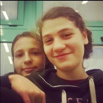 AgnesePalm's tweet photo. Con Alessia❤❤👍 http://t.co/EcTIQCyqdb