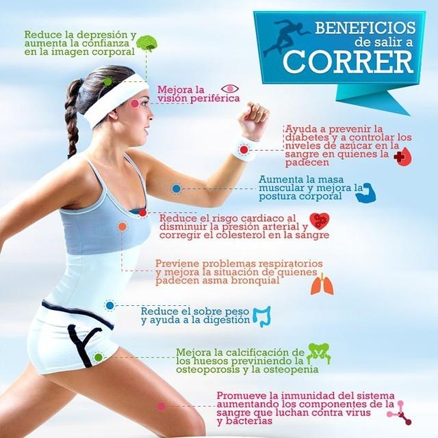 GilbertSlgd's tweet photo. Todos los beneficios que obtienes al correr. #correr #deporte  #cuerposano  #cuerpo  #drjulianapelaez http://t.co/l3GptMce69