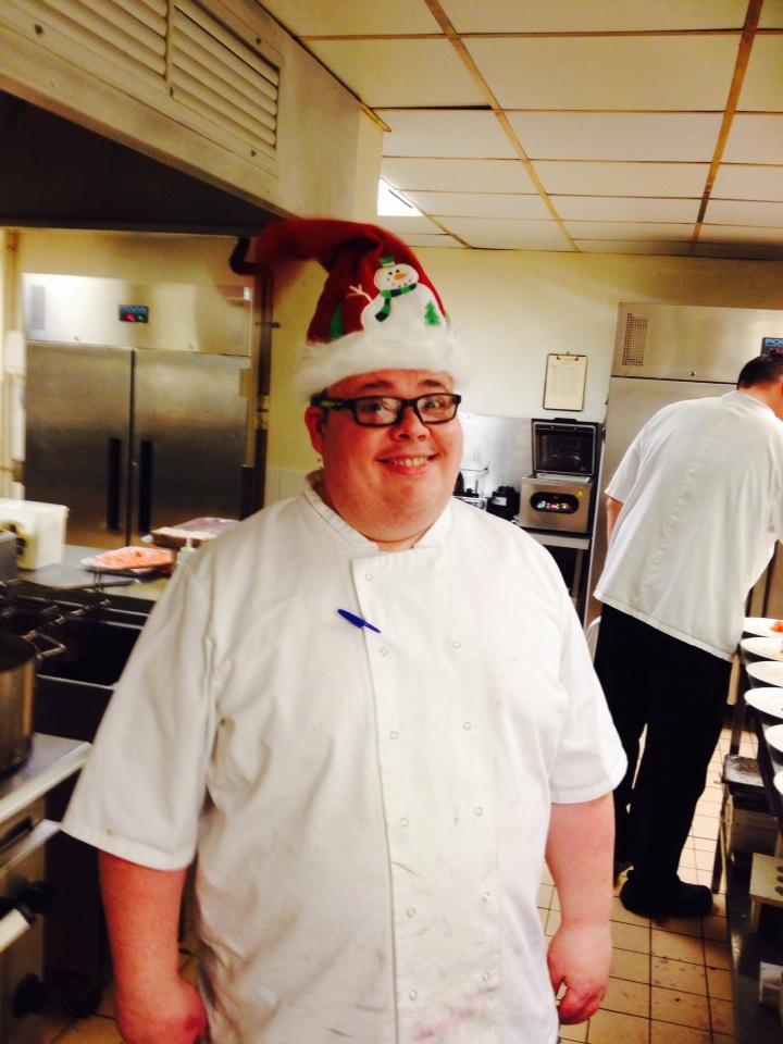 mountsomerset's tweet photo. #chefhavingfun @mountsomerset !! #christmas #food http://t.co/DSNJPhky6Y
