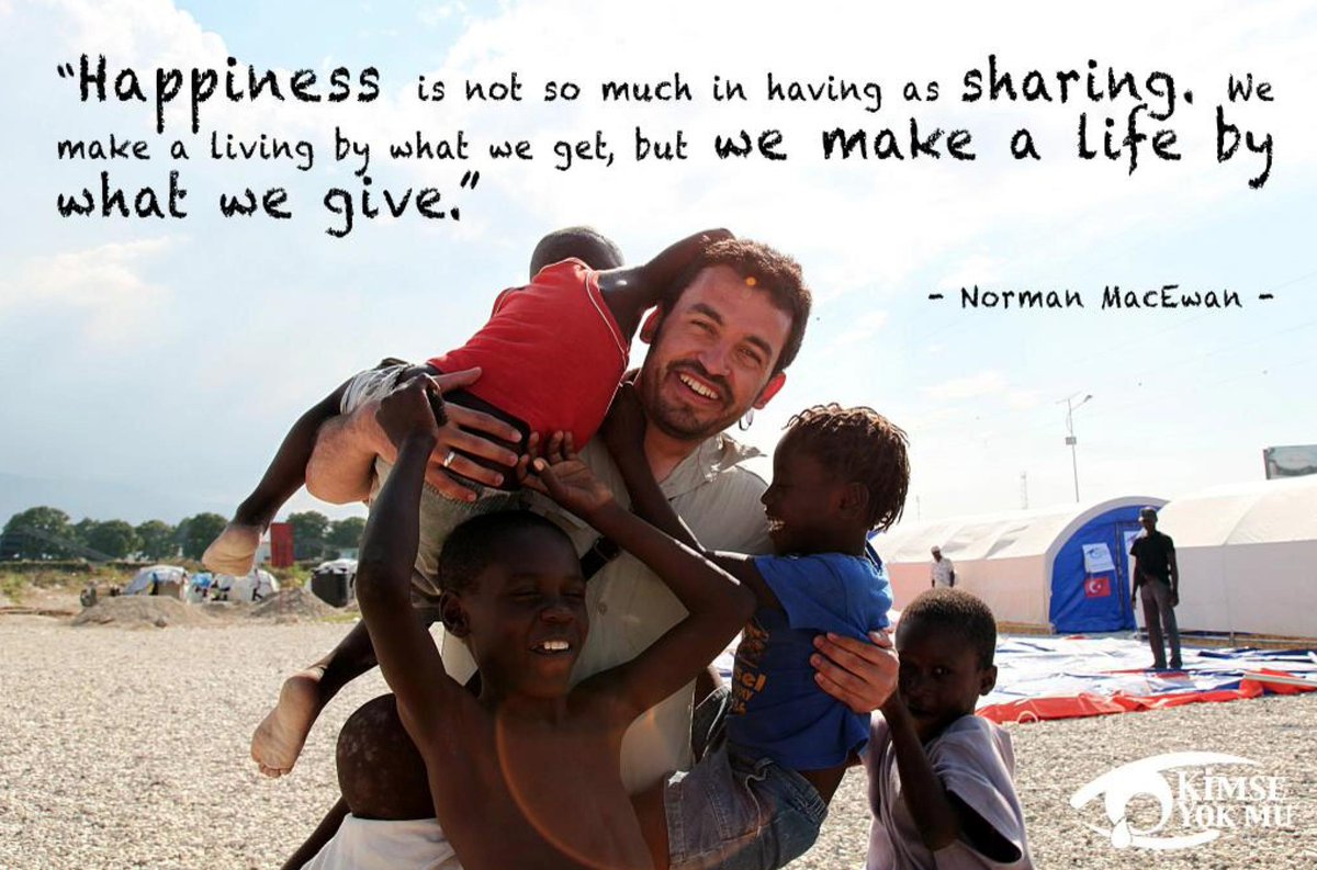 kym_en's tweet photo. "Happiness is not so much in having as sharing.We make a living by what we get,but..MacEwan- #IVD14 #İyiliğeGönülVer http://t.co/G1eAs1098e