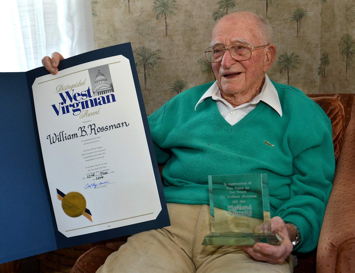 WVuncovered's tweet photo. #hereinwv 100-year-old psychiatrist honored for lifetime of work in WV. @charleywest has more! http://t.co/Ee8YHcHu5z http://t.co/RGTkVA8YoC