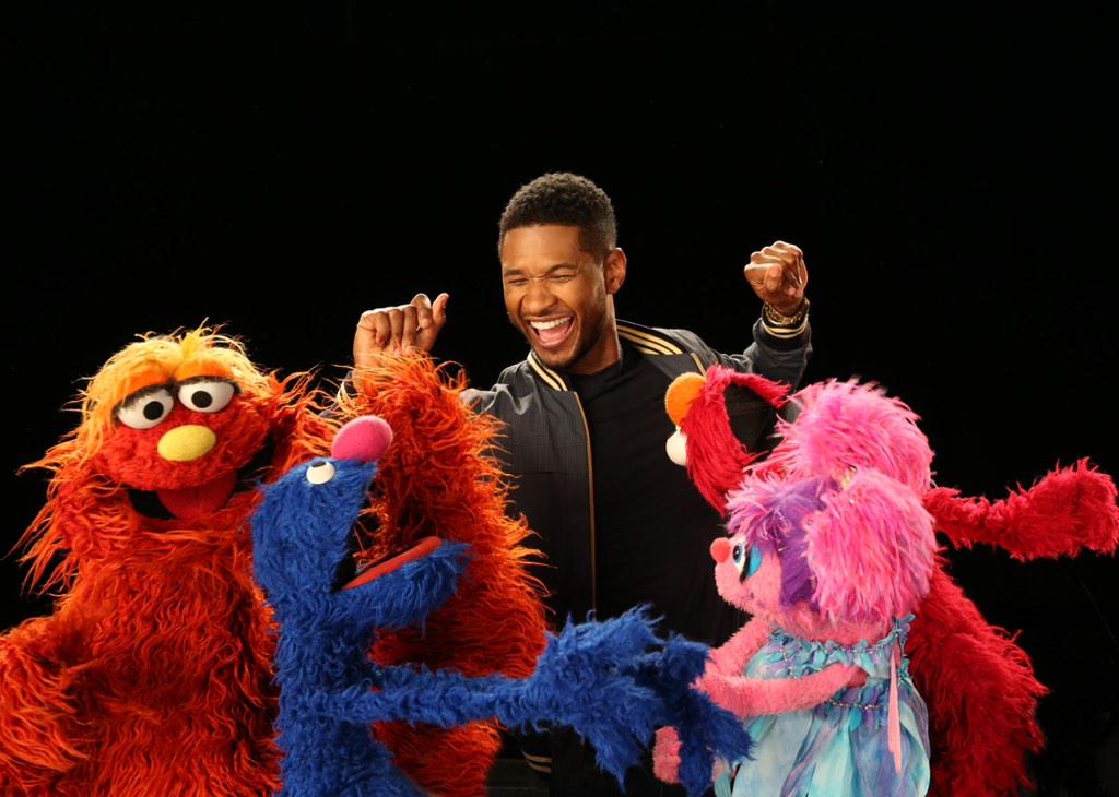 sesamestreet's tweet photo. Congratulations to our friends @PTXofficial @Usher and @edsheeran on their @TheGRAMMYs nominations! http://t.co/IwkNMxEmQY