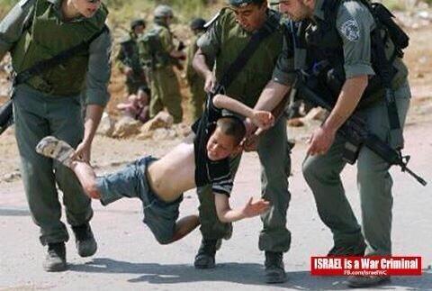 Comme c'est amusant de traumatiser les enfants palestiniens. <a href="/Tsahal_IDF/">Tsahal</a> se délecte. #Palestine #israël
