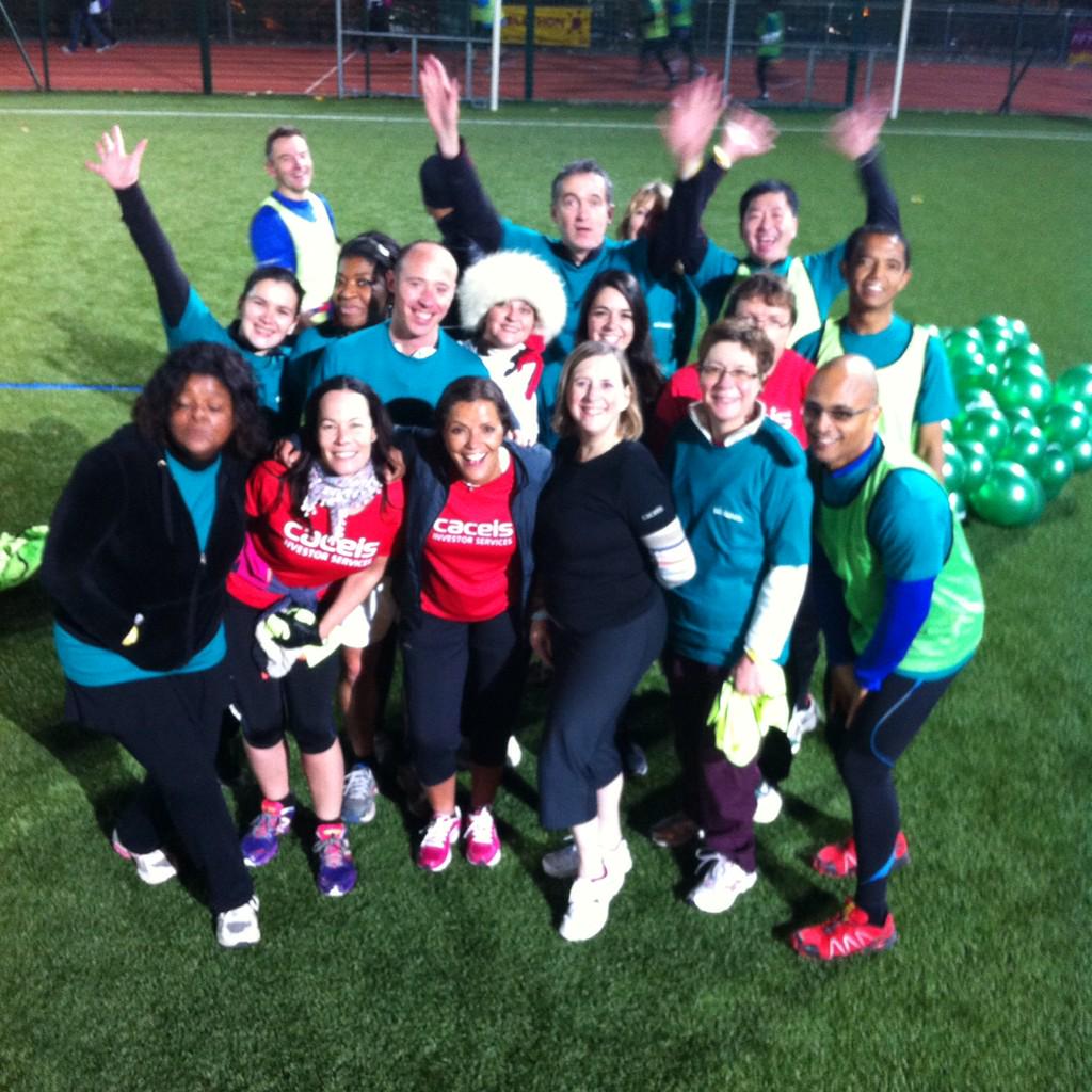 CACEIS's tweet photo. L'équipe #CACEIS en forme pour le #TCF2014 @Telethon_France http://t.co/mFQ0rm86VR