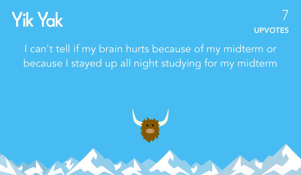 beeneebaybee's tweet image. Sums up life right now #twomidterms #killmepls