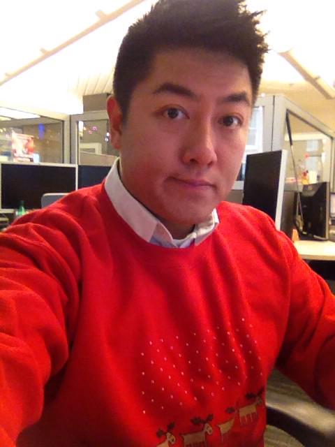peterauv's tweet photo. Shout out to @ReindeerSweat for the nice addition to my sweater collection! #reindeersweat http://t.co/Qd349tgw9P