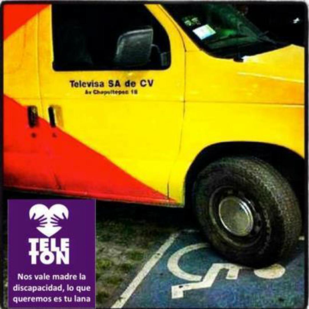 NetasMx's tweet photo. #YaSuperenlo A TELEVISA le vale madre la discapacidad
¿Y luego chillan para que cooperes por el Teletón? #YaMeCanse2 http://t.co/GwcprQq5QL