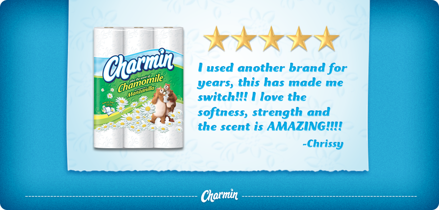 Charmin's tweet image. What's YOUR favorite? Tell us for a chance to win a year's supply of TP. apps.facebook.com/charminratings…